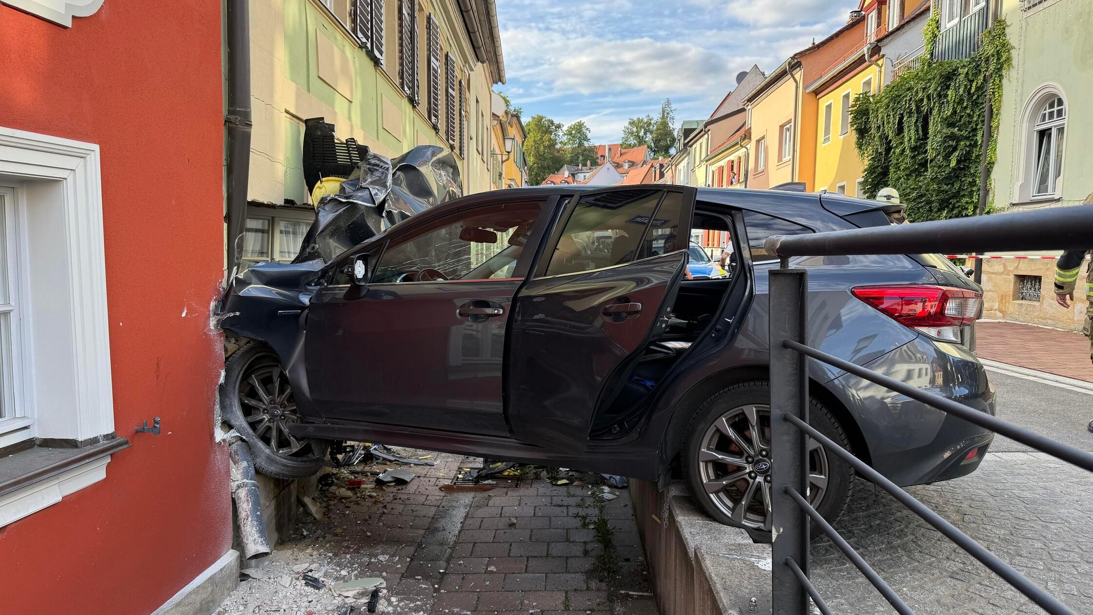 In der Bamberger Altstadt hat sich am Sonntag (23.