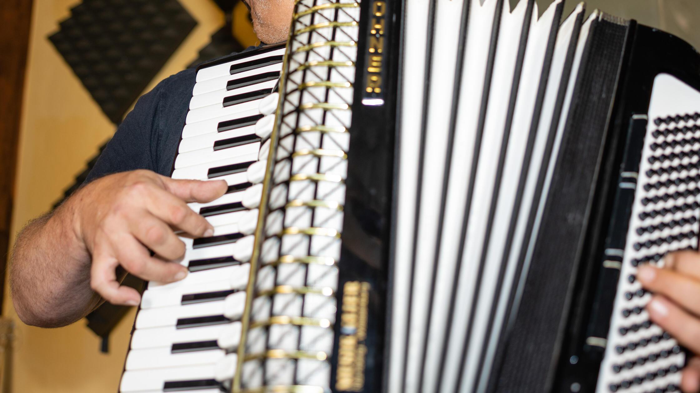 Instrument des Jahres: Akkordeon - Treffen mit Rob
