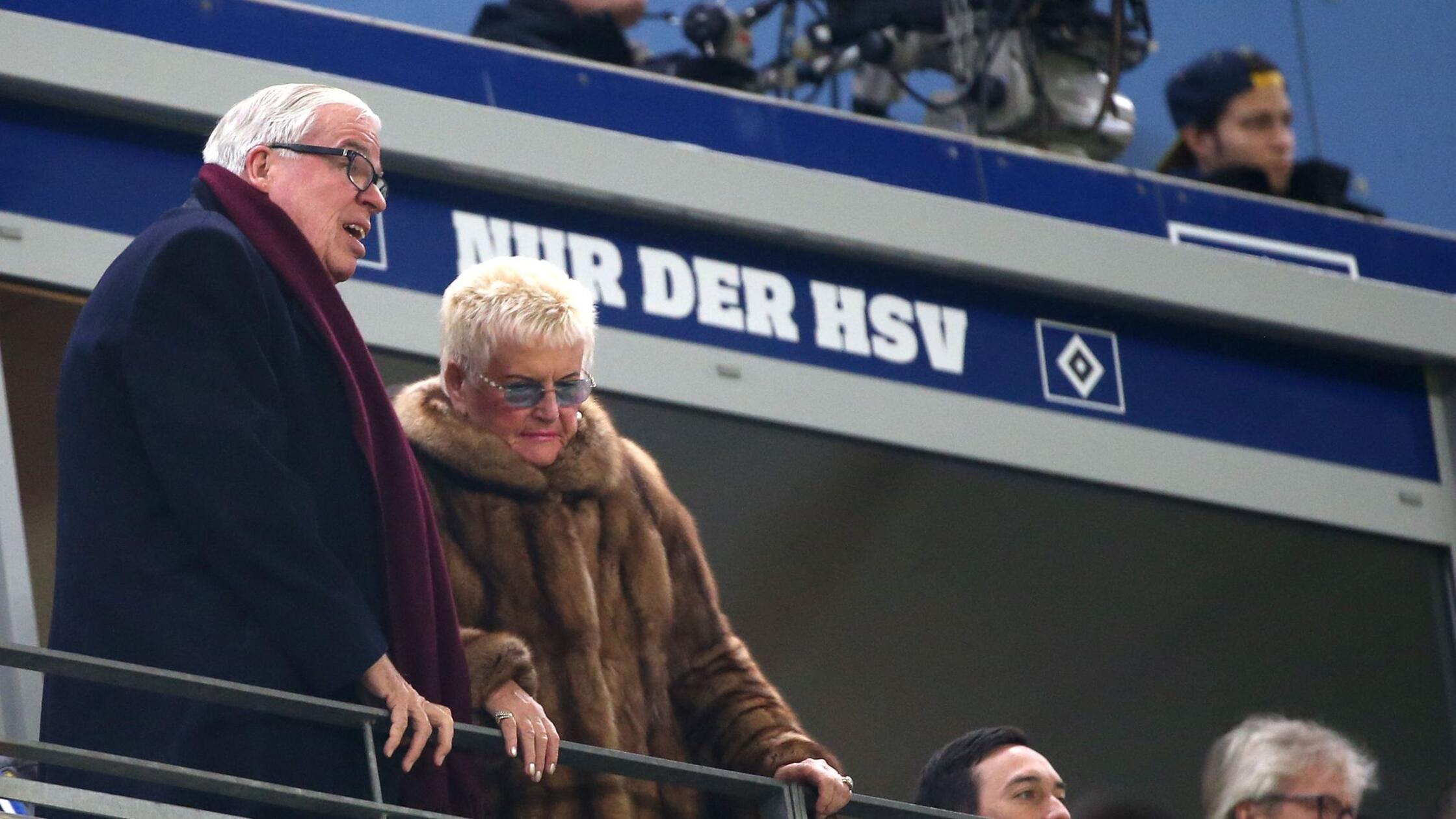 Unternehmer und HSV-Mäzen Klaus-Michael Kühne und 