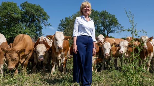 Antje Haberl, Wirtin der Ochsenbraterei und Inhabe