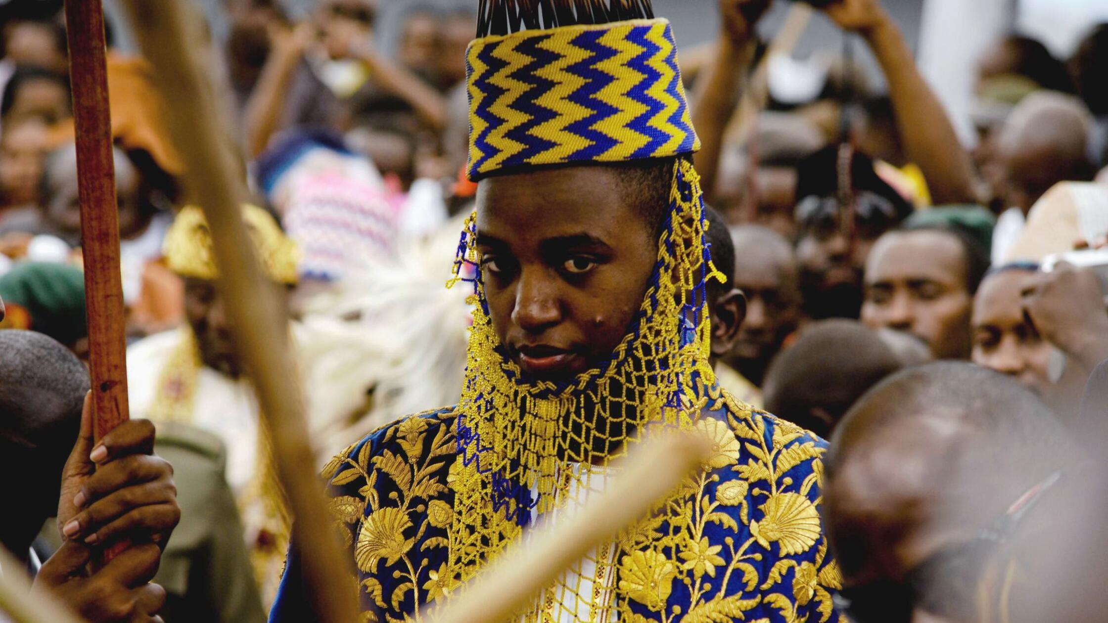 Der König des Tooro-Königreichs in Uganda, König O