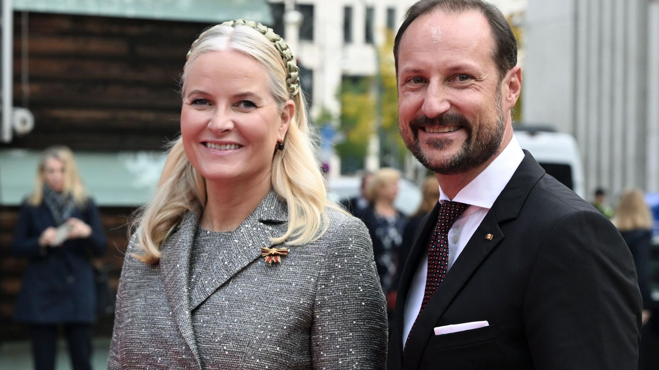 Die norwegische Kronprinzessin Mette-Marit und Kro