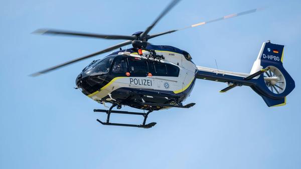 Ein bayerischer Polizeihubschrauber vom Typ H145 f