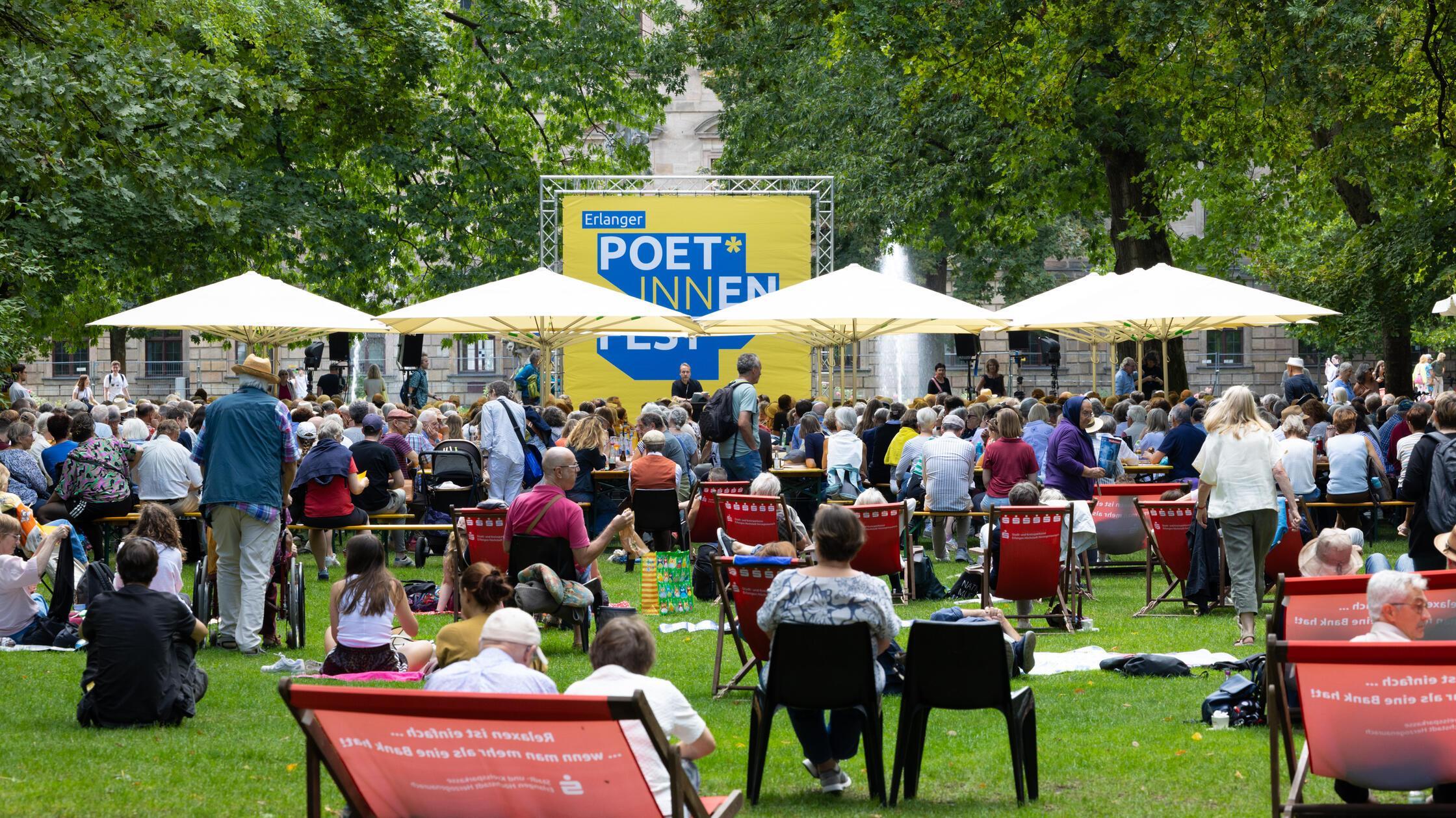 Poetenfest Erlangen 2026 August dokureportage