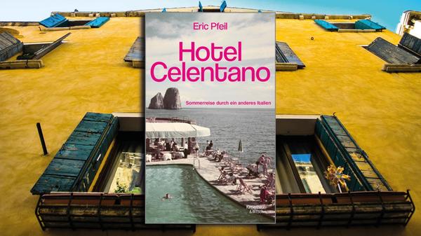 Hat nicht jeder "sein" Italien? Ein Land also der jeweils ganz eigenen Sehnsüchte, Erfahrungen, Genüsse? Eric Pfeil erzählt in seinem Reisebuch "Hotel Celentano" davon und das sehr anregend. Er hatte aber auch - beneidenswert - einen ganzen Sommer Zeit, um bis nach Sizilien zu fahren und all die Orte, die ihm als Fan und frühem Italophilem wichtig schienen, zu besichtigen. Das Turiner Haus eben, wo Adriano Celentano geboren wurde, die Kanzlei in Asti, in der Paolo Conte als Anwalt anfing, der Strand von Fregene, wo Meisterregisseur Fellini das legendäre Ende von "La Dolce Vita" drehte... Dass die Wirklichkeit nicht immer hält, was der Mythos verspricht, war zu erwarten. (Kiepenheuer & Witsch, 17 Euro) Wolf Ebersberger