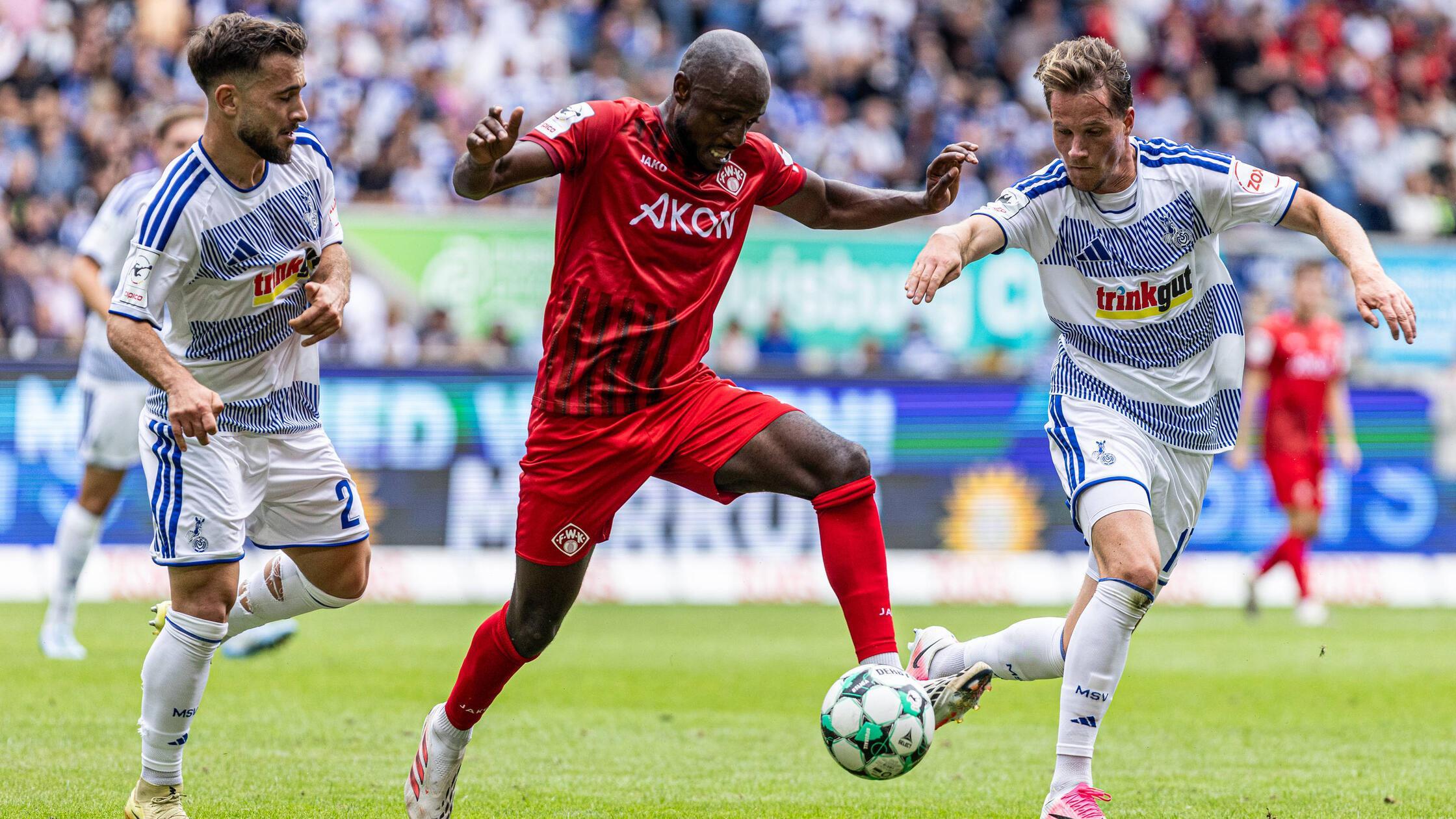3.Liga 3.Spieltag: MSV Duisburg - FC WÃ¼rzburger K