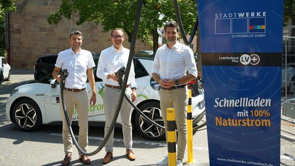 Stadtwerke-Geschäftsführer René Lukas, Oberbürgerm