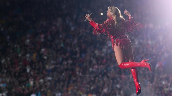 Die Sängerin Helene Fischer tritt im Rudolf-Harbig