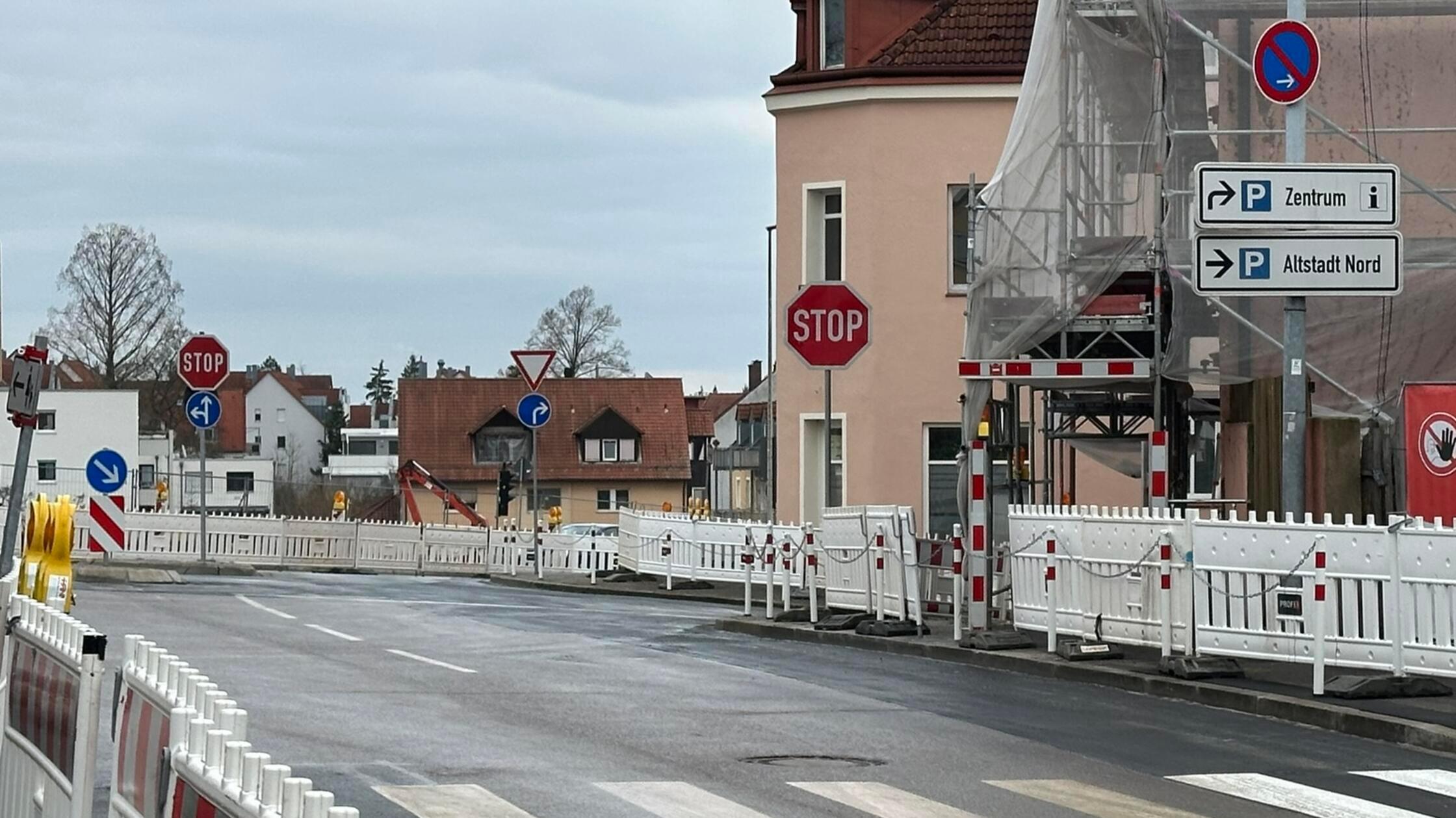 Baustelle Nürnberger Torplatz