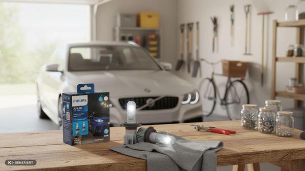 Philips LED 450 % hellere Scheinwerfer Osram