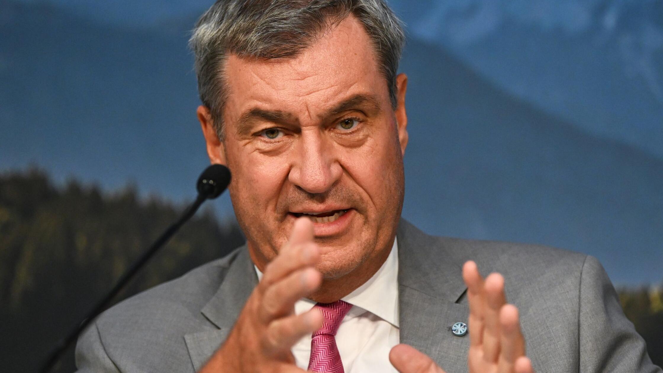 Markus Söder (CSU), Ministerpräsident von Bayern, 