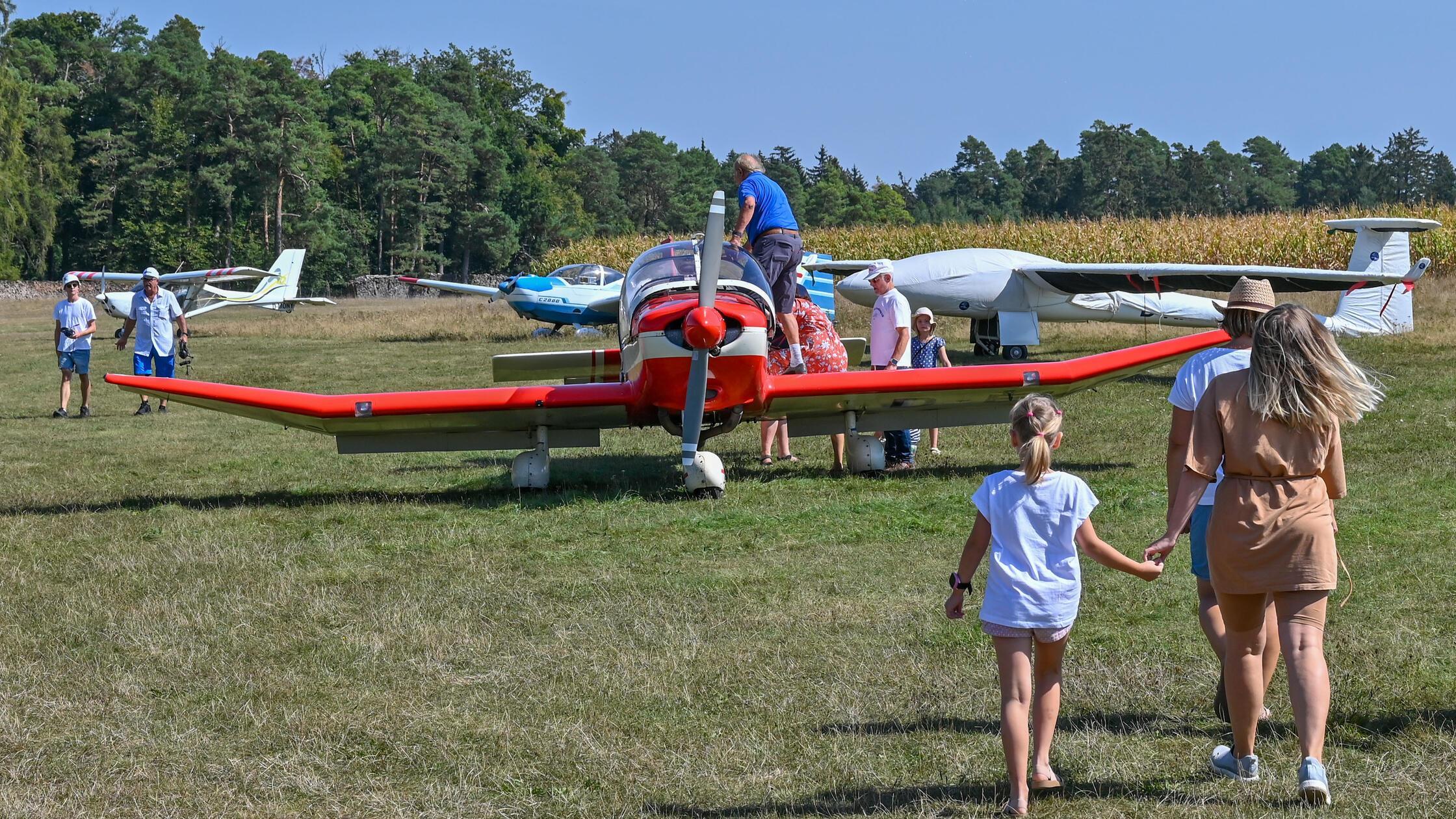 Kinderflugtage beim Aeroclub Greding