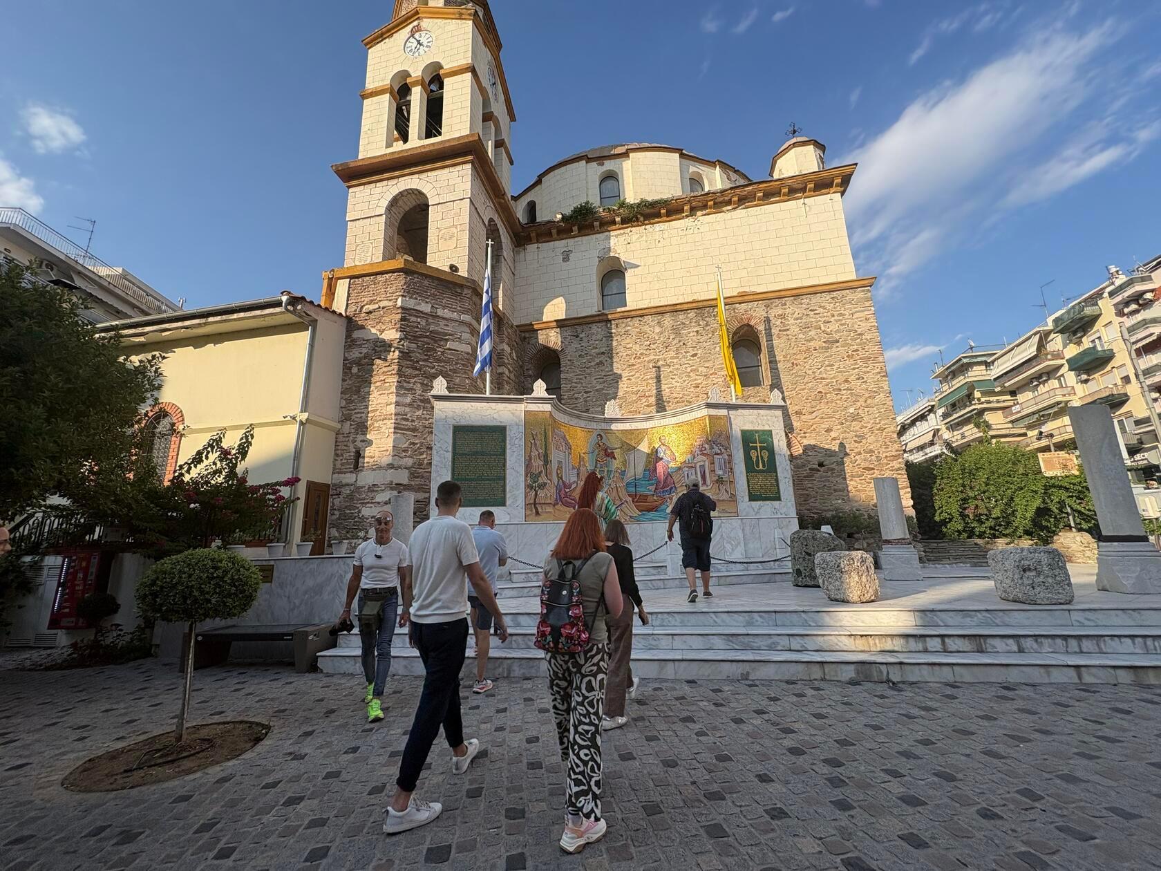 In Kavala gibt es mehrere Kirchen, eine ist Agios Nikolaos.