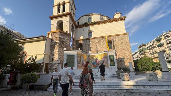 In Kavala gibt es mehrere Kirchen, eine ist Agios Nikolaos.