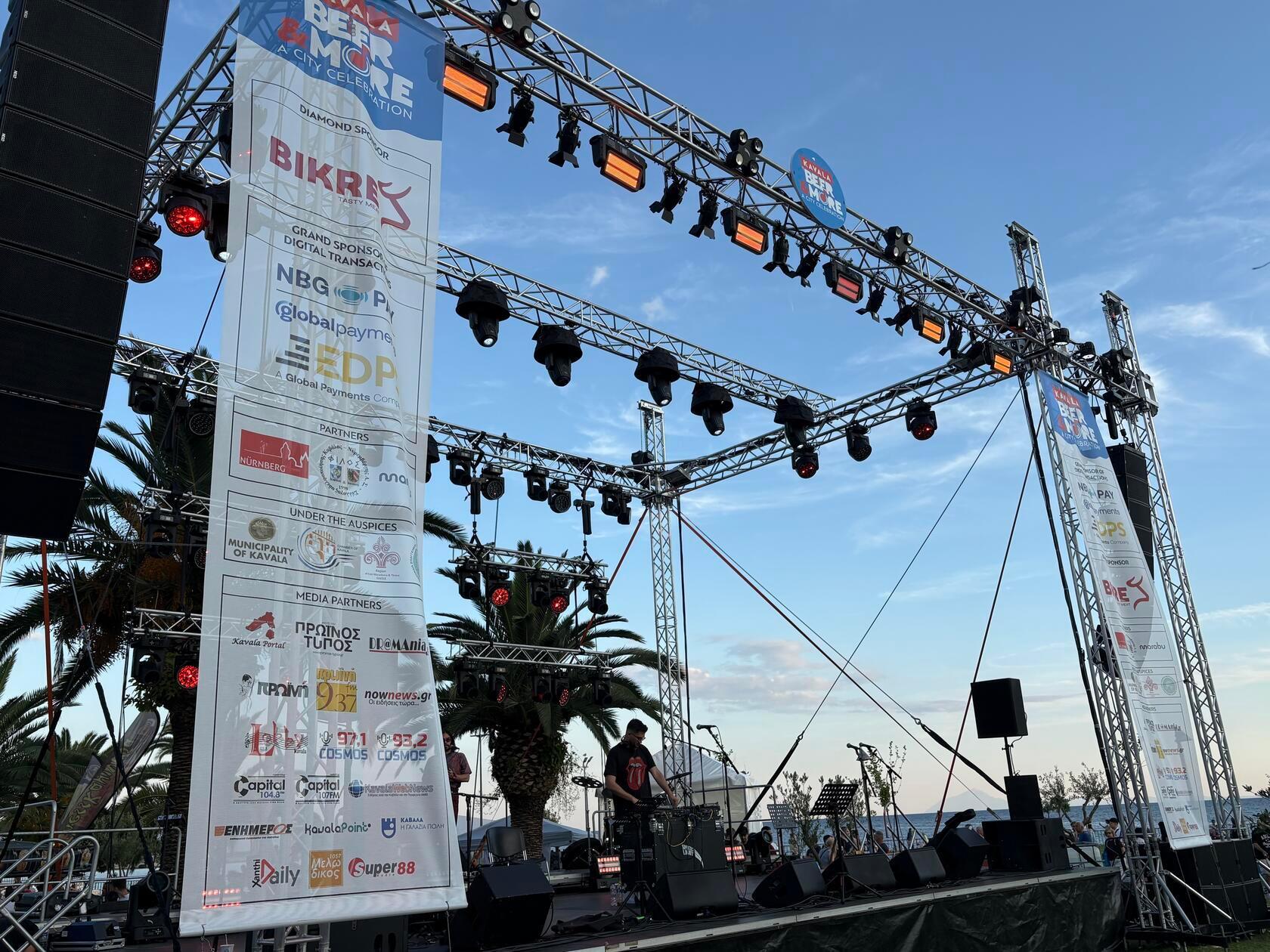 Auf dem Bierfest Kavalas waren die Stadt Nürnberg und die Airline Marabu, die Direktflüge ab Nürnberg anbietet, Partner. 