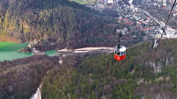 Der Predigtstuhl ist ein 1613 m hoher Berg im Gebi
