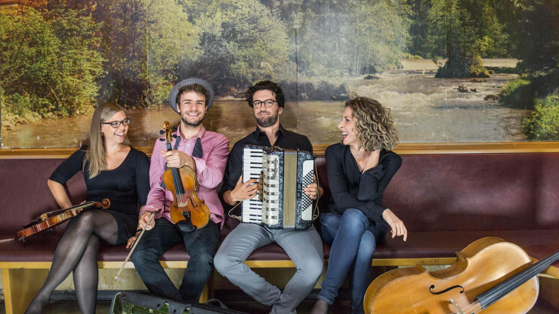 Die Nachkommen der Well-Familie haben Musik und Hu