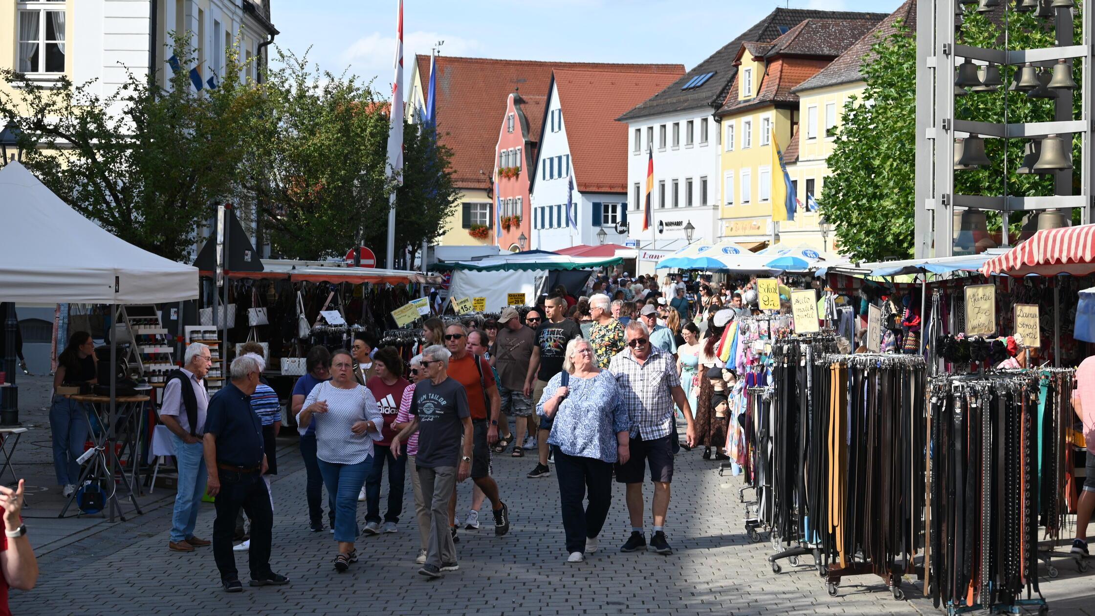 Gunzenhausen Markt Marktsonntag Kirchweih