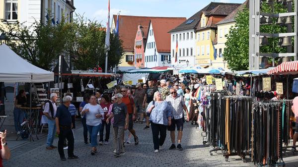 Gunzenhausen Markt Marktsonntag Kirchweih