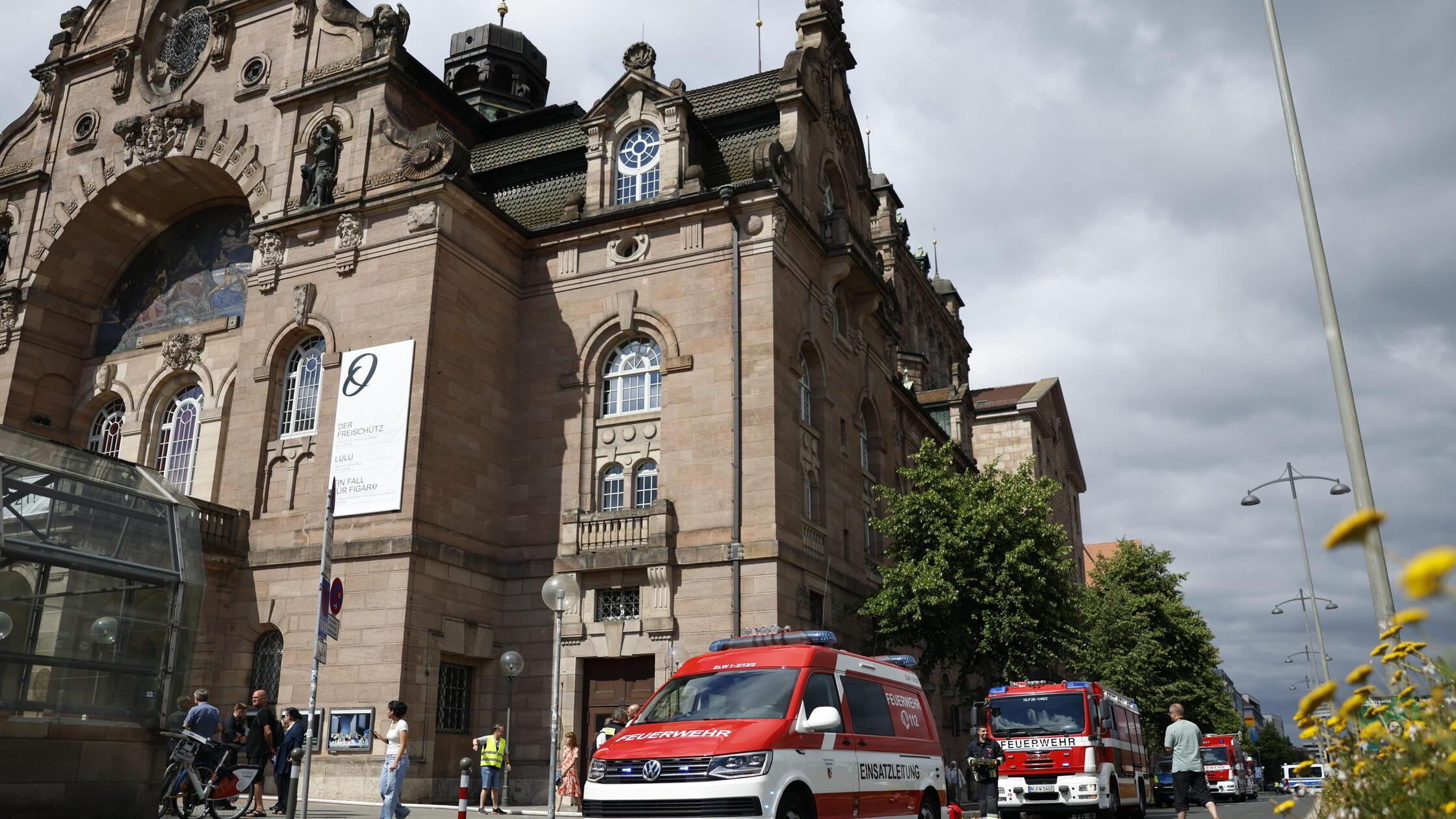 Ein Tiefgaragenbrand am Nürnberger Richard-Wagner-