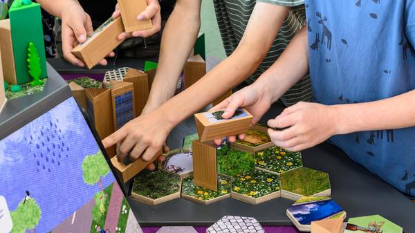 Kinder erfahren spielerisch, welche Bedeutung Wass