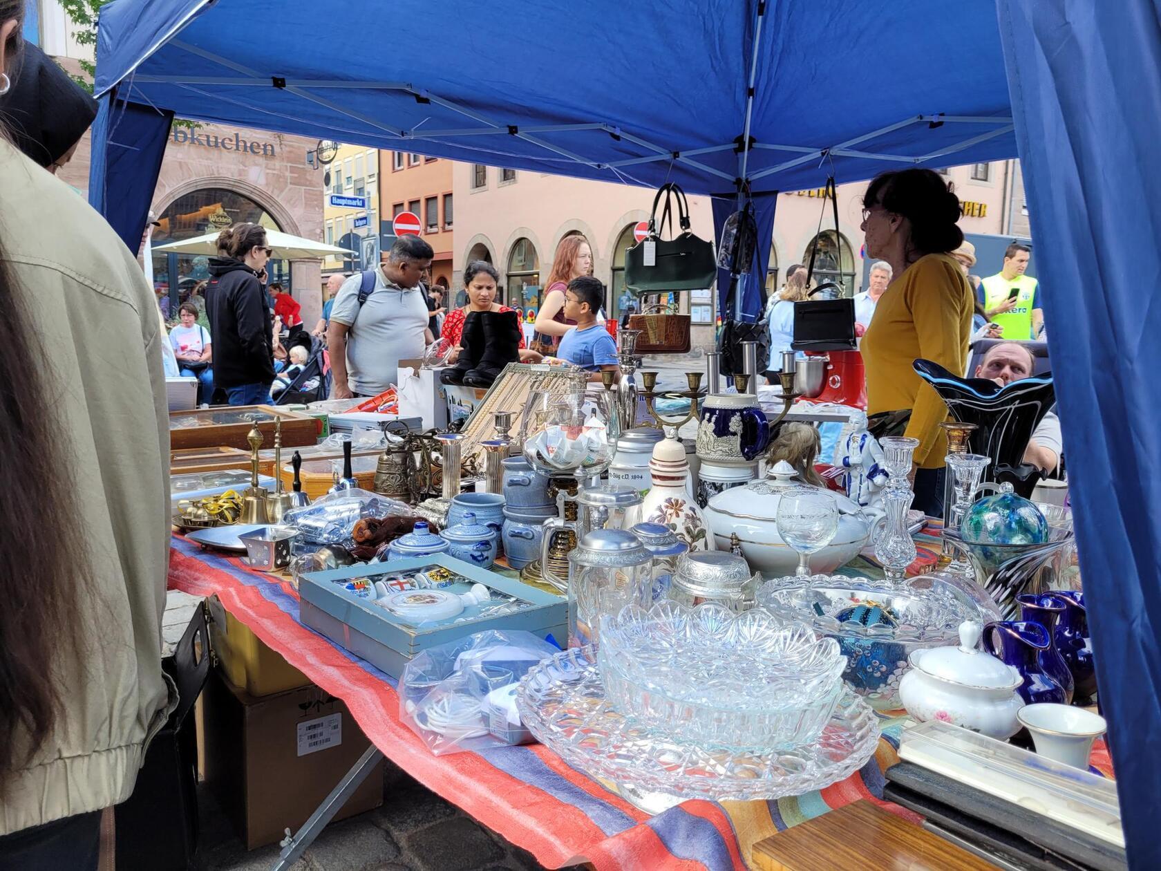 Der Trempelmarkt gilt als Deutschlands größter Innenstadt-Flohmarkt. 