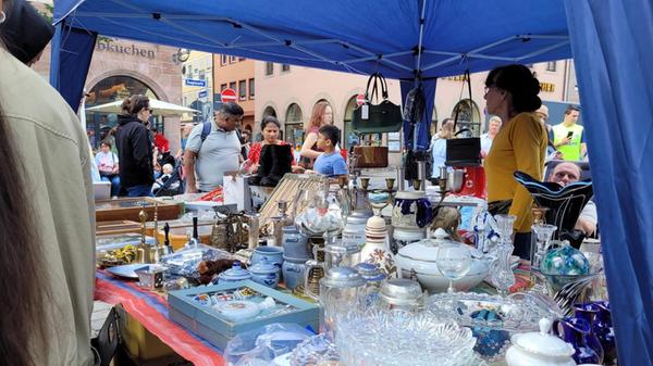 Der Trempelmarkt gilt als Deutschlands größter Innenstadt-Flohmarkt.