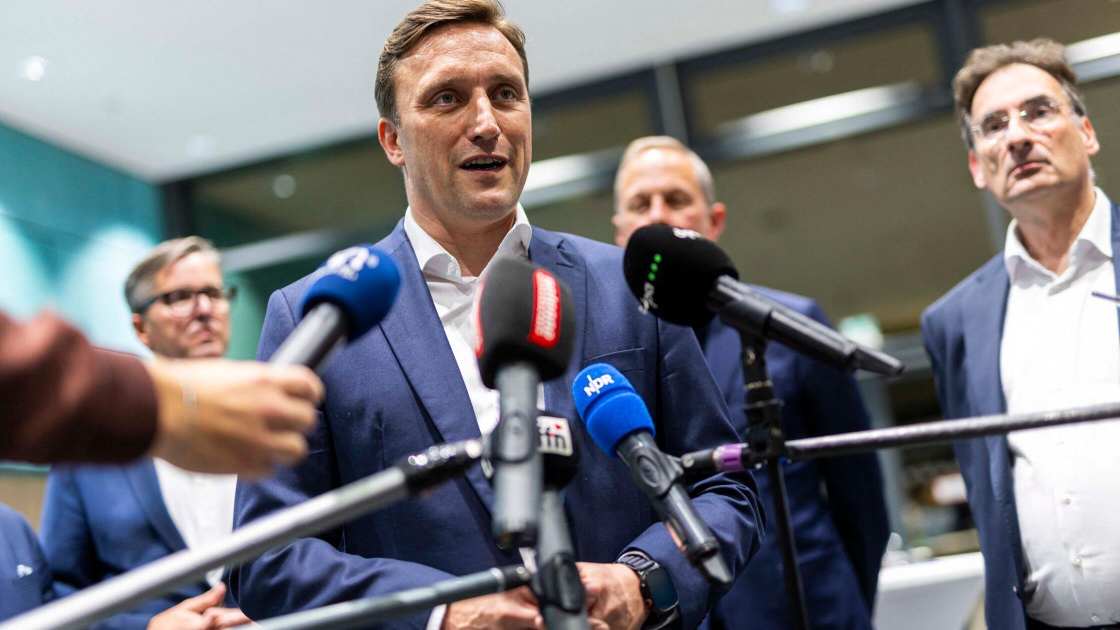 Sebastian Lechner (M), Landesvorsitzender der CDU 