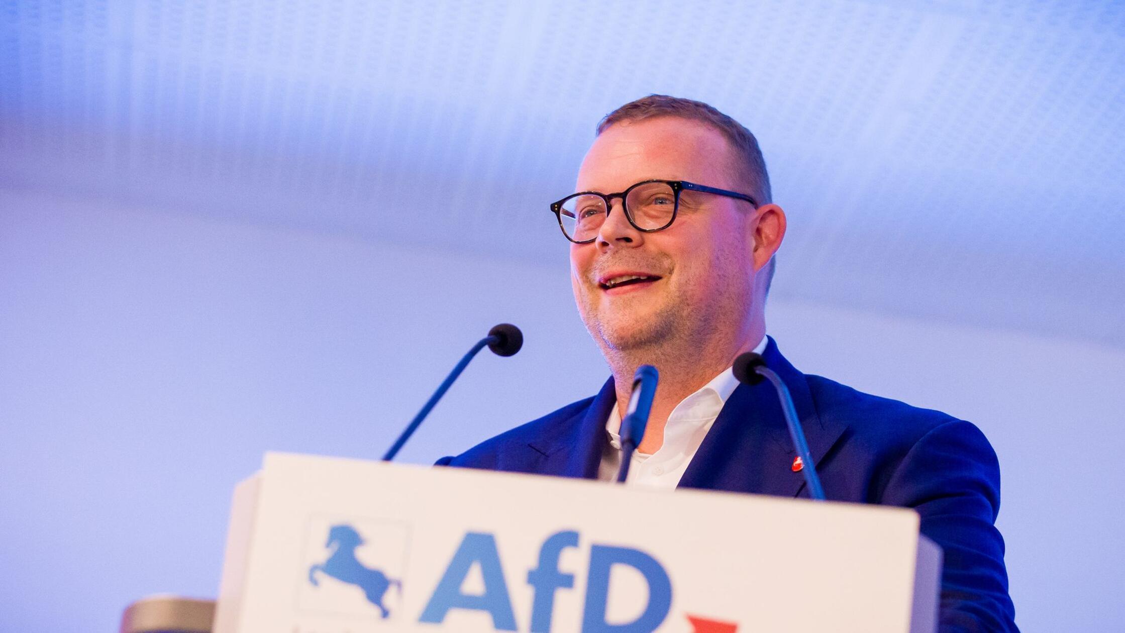 Ansgar Schledde, Landesvorsitzender der AfD Nieder
