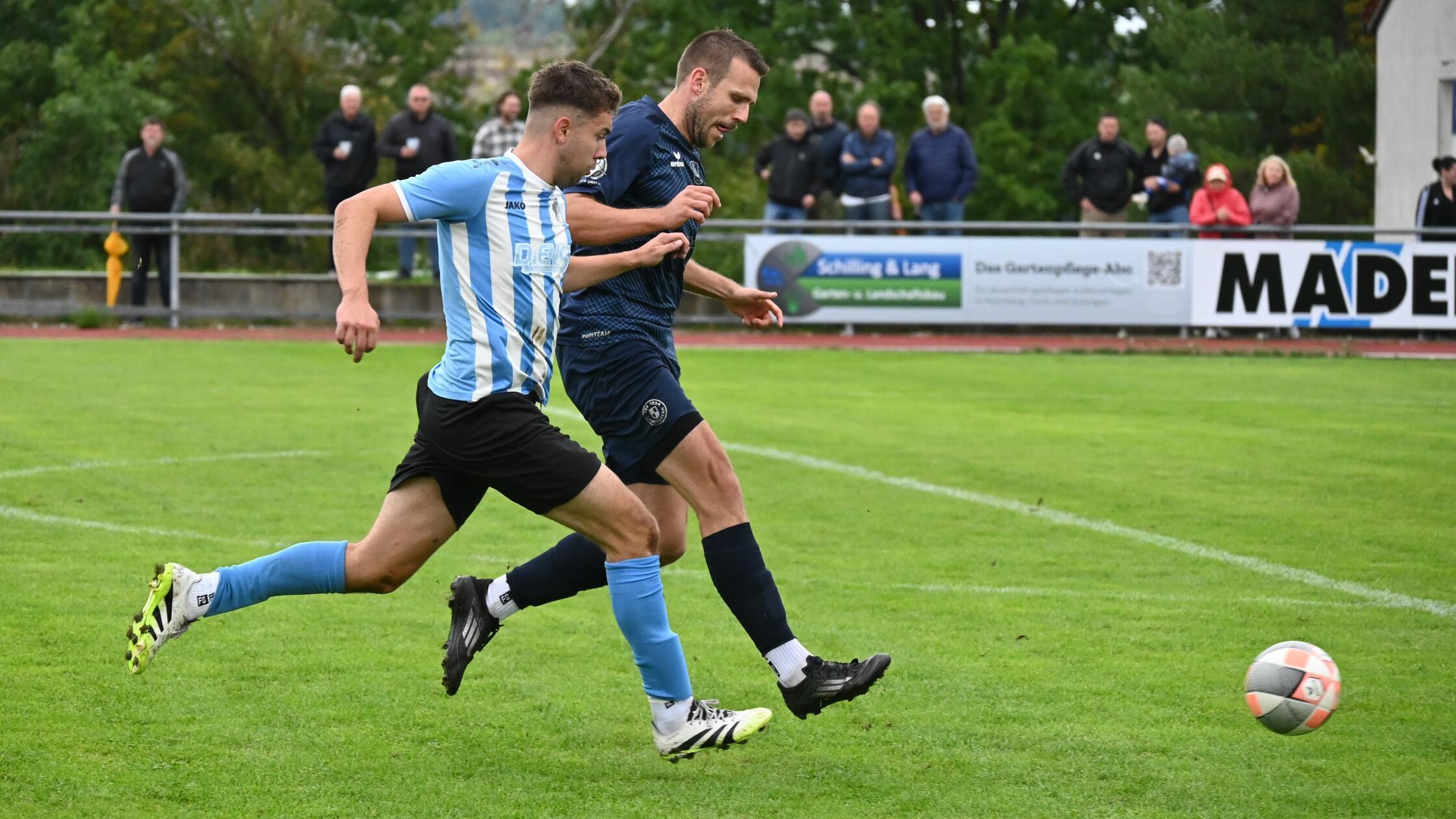 Der TSV Langenzenn hält lange mit, verliert gegen den SV Ornbau-Weidenbach aber mit 0:4