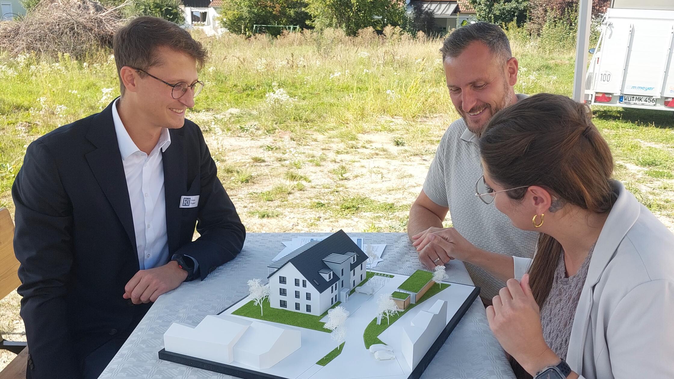 An dem gemeinsamen Projekt "Kaiserwald" tüftelten 