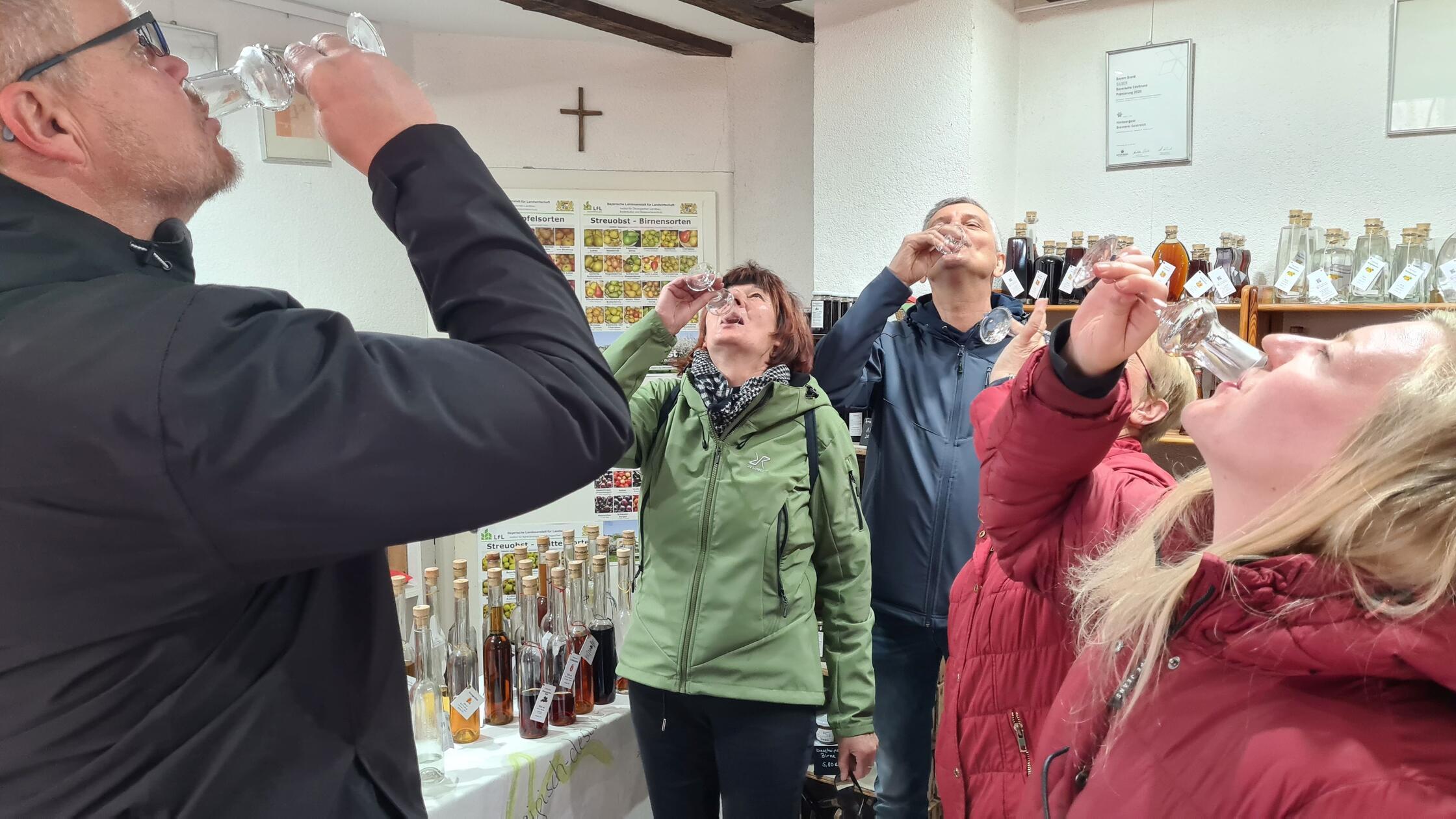 Am Tag der offenen Brennereien können die Besucher