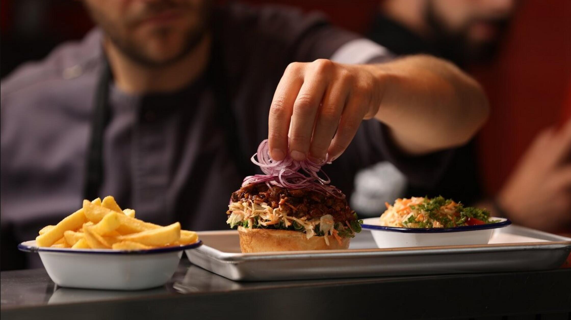 Zubereitung Burger