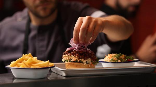 Zubereitung Burger