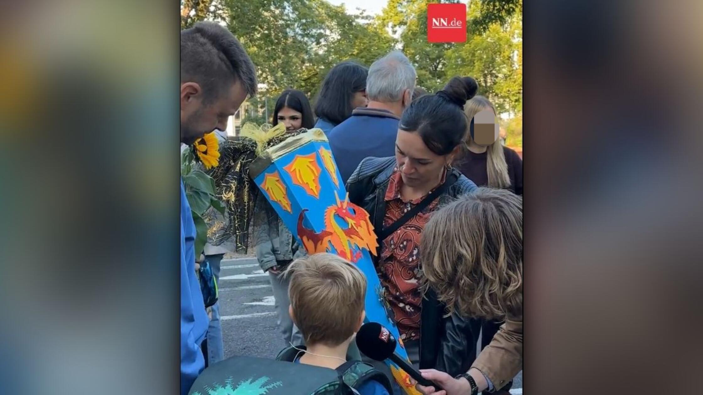 Erster Schultag Thusnelda-Grundschule Nürnberg