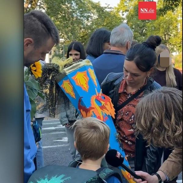 Erster Schultag Thusnelda-Grundschule Nürnberg