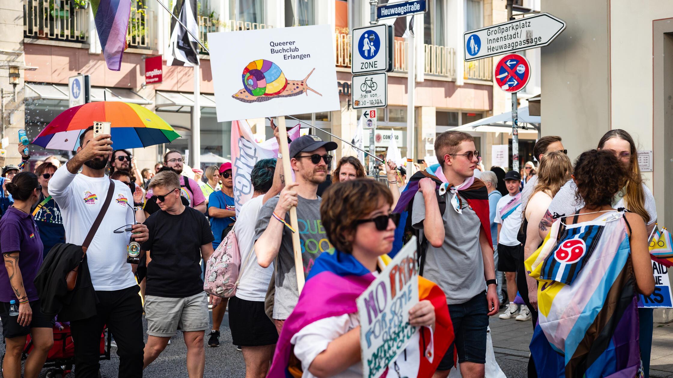 Der CSD 2025 in Erlangen am 20.09.2025