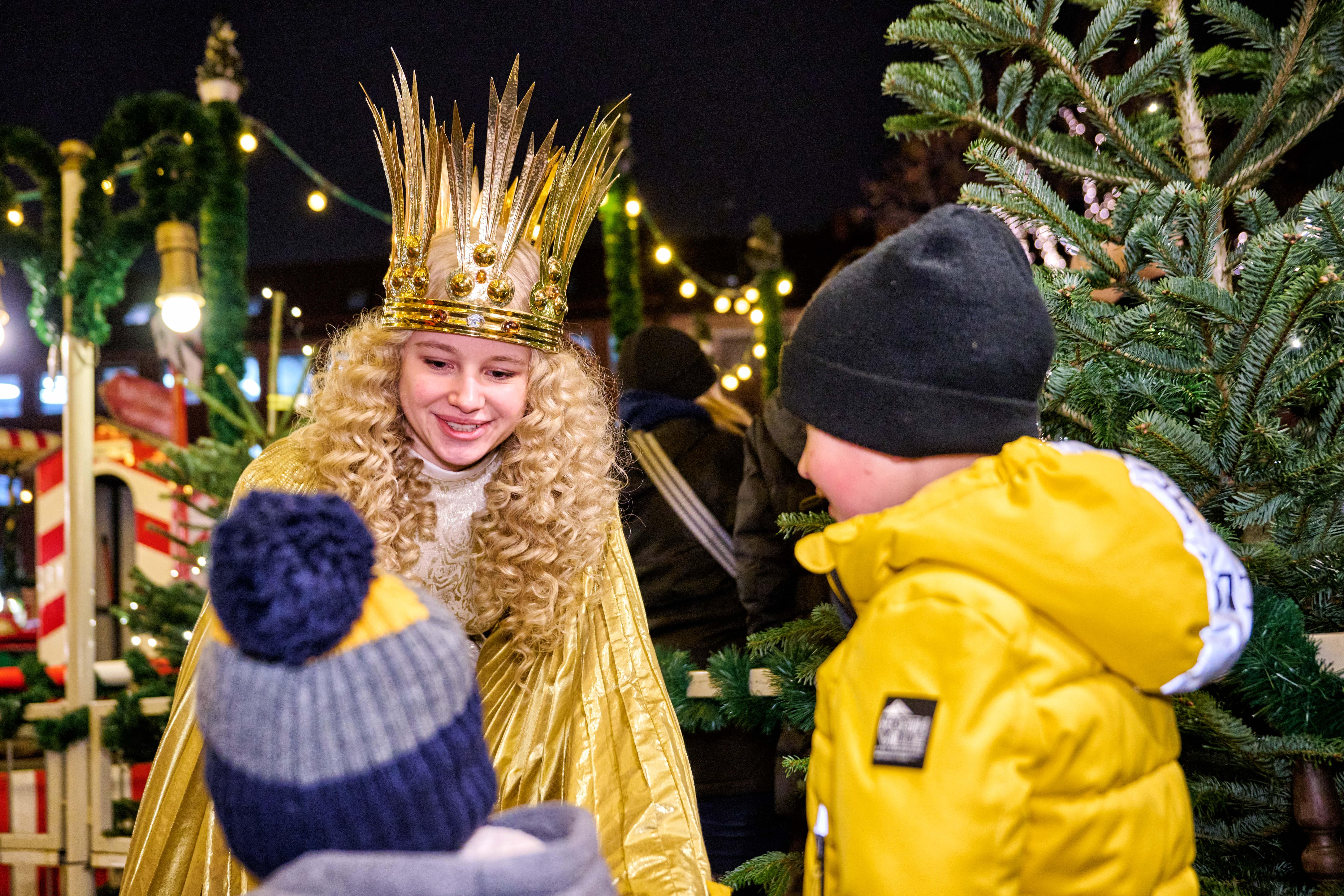 The Christkind at the Children&acute;s Christmas Market