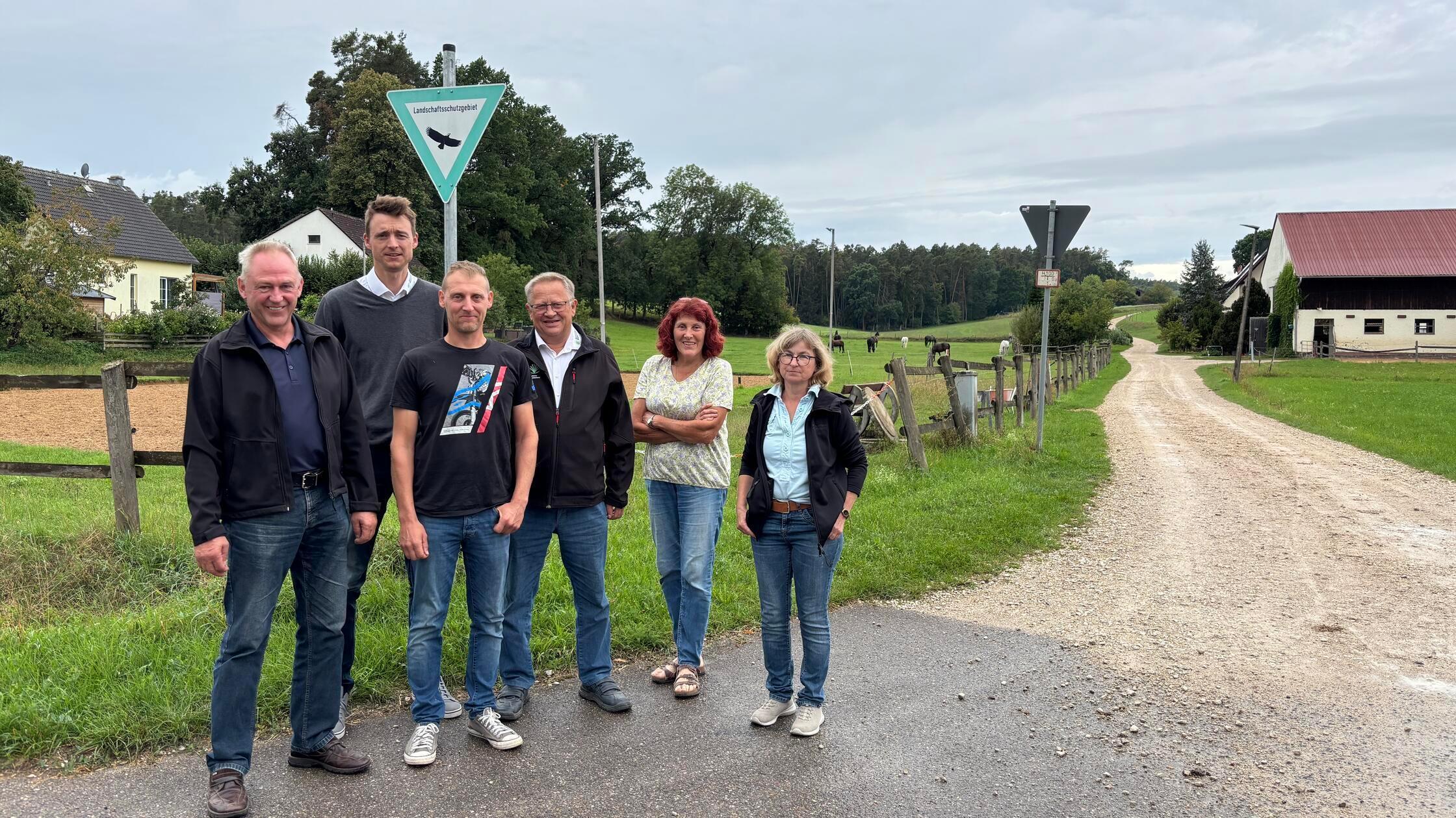 Juraleitung durch Oberbaimbach