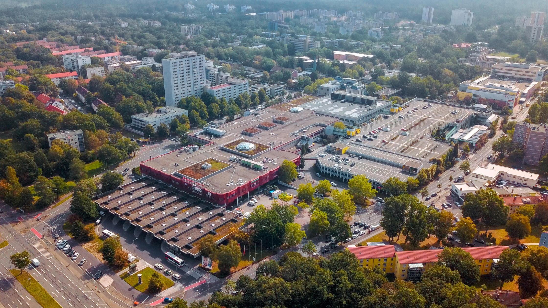 Franken-Center Außenansicht