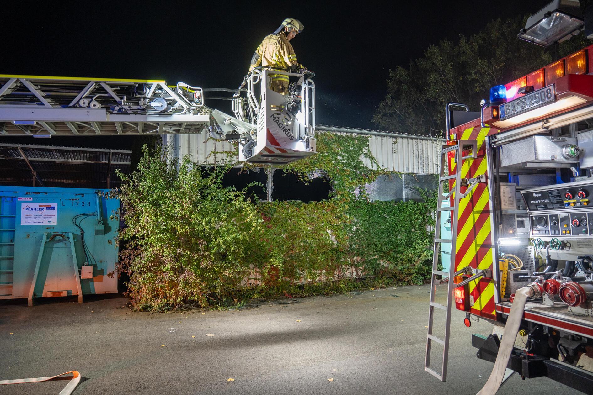 Verletzt wurde bei dem Brand glücklicherweise niemand.