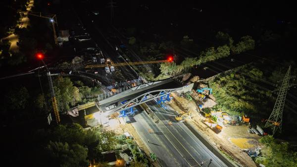 Die Arbeiten an der A70 sind Bestandteil des Projekts „Nachträgliche Lärmvorsorge und Trassenanpassung bei Hallstadt“.