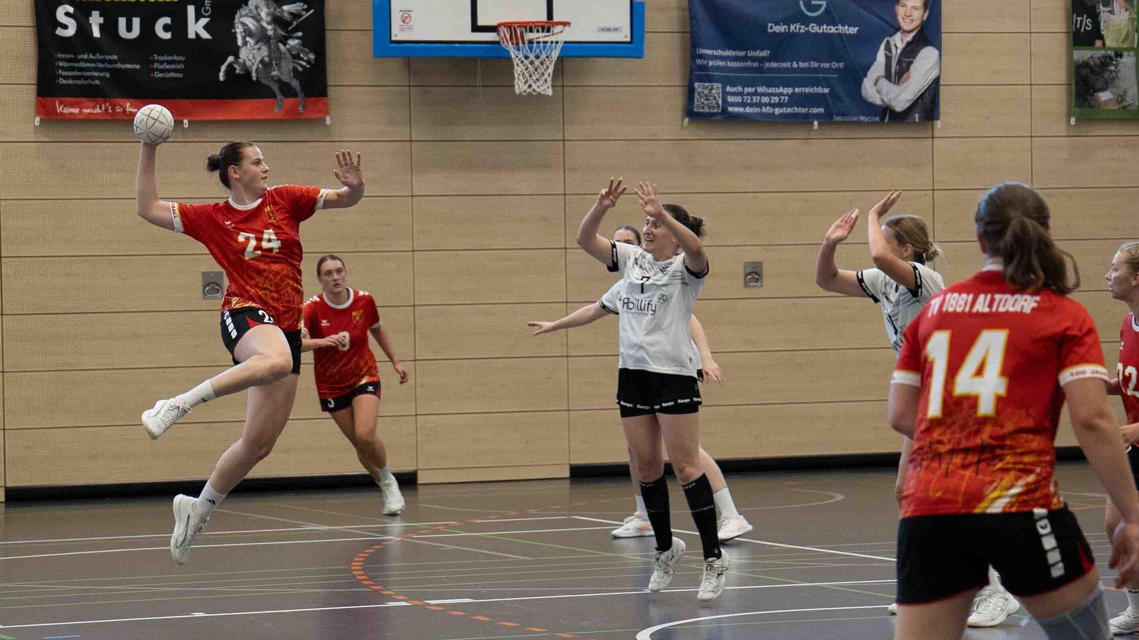 TV Altdorf Handball Damen gegen Regensburg - 1