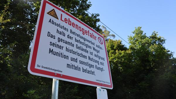 Kampfmittelräumung Wald