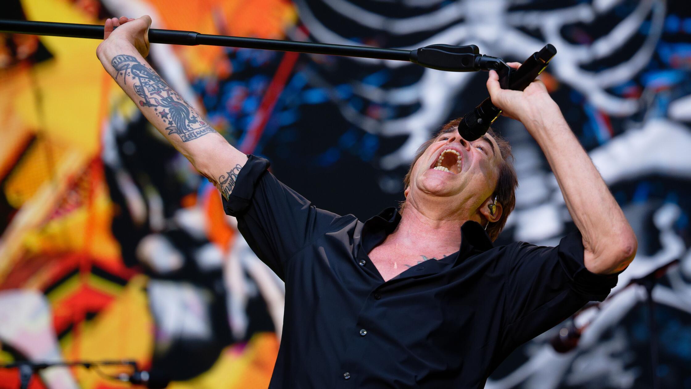 Campino, Sänger der Band "Die Toten Hosen", steht 