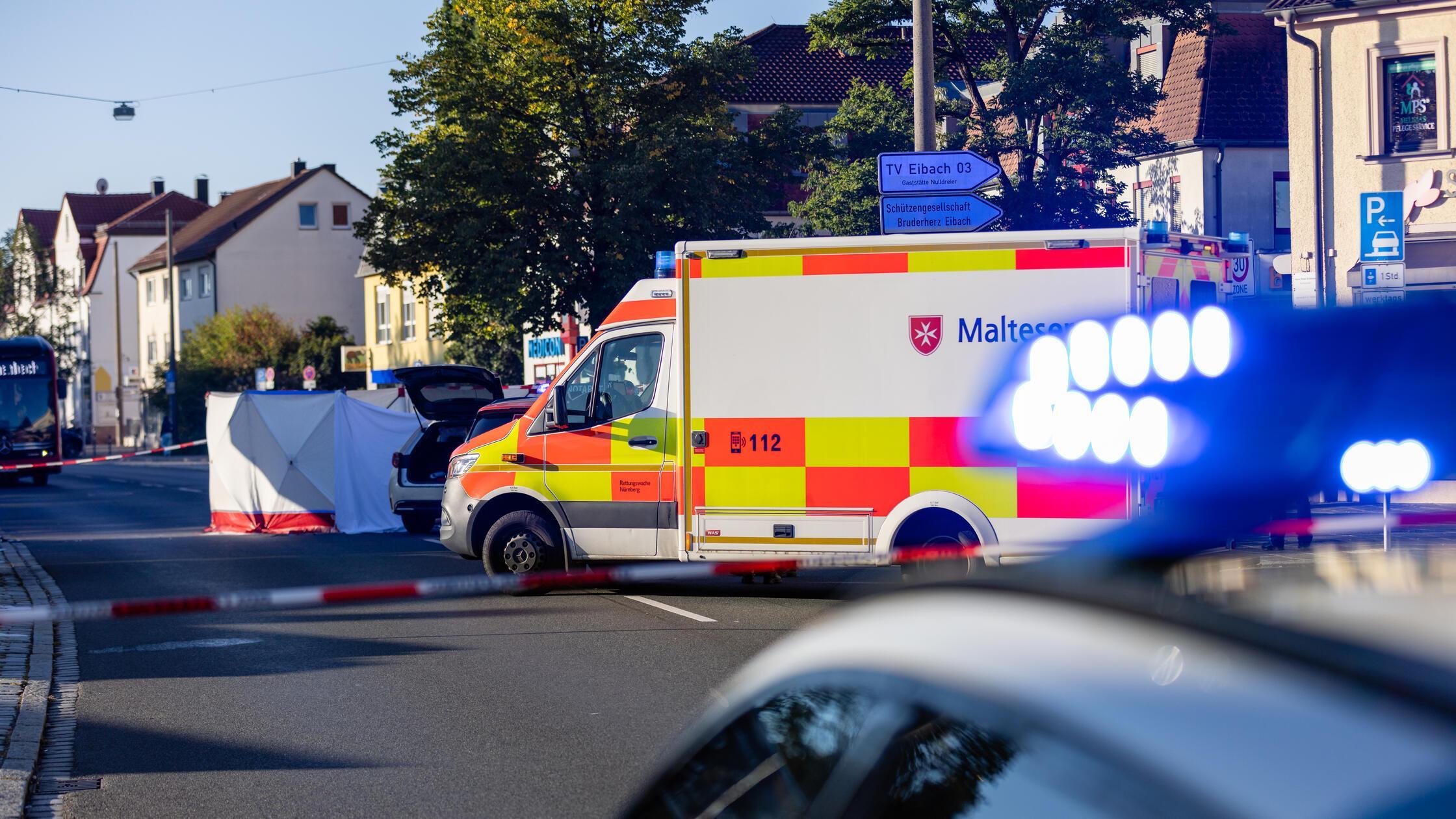 Bei einem Verkehrsunfall im Nürnberger Stadtteil E