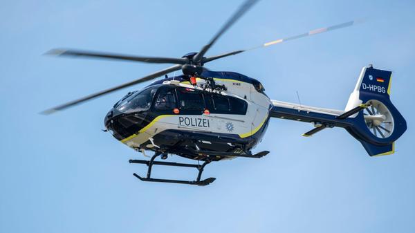 Ein bayerischer Polizeihubschrauber vom Typ H145 f