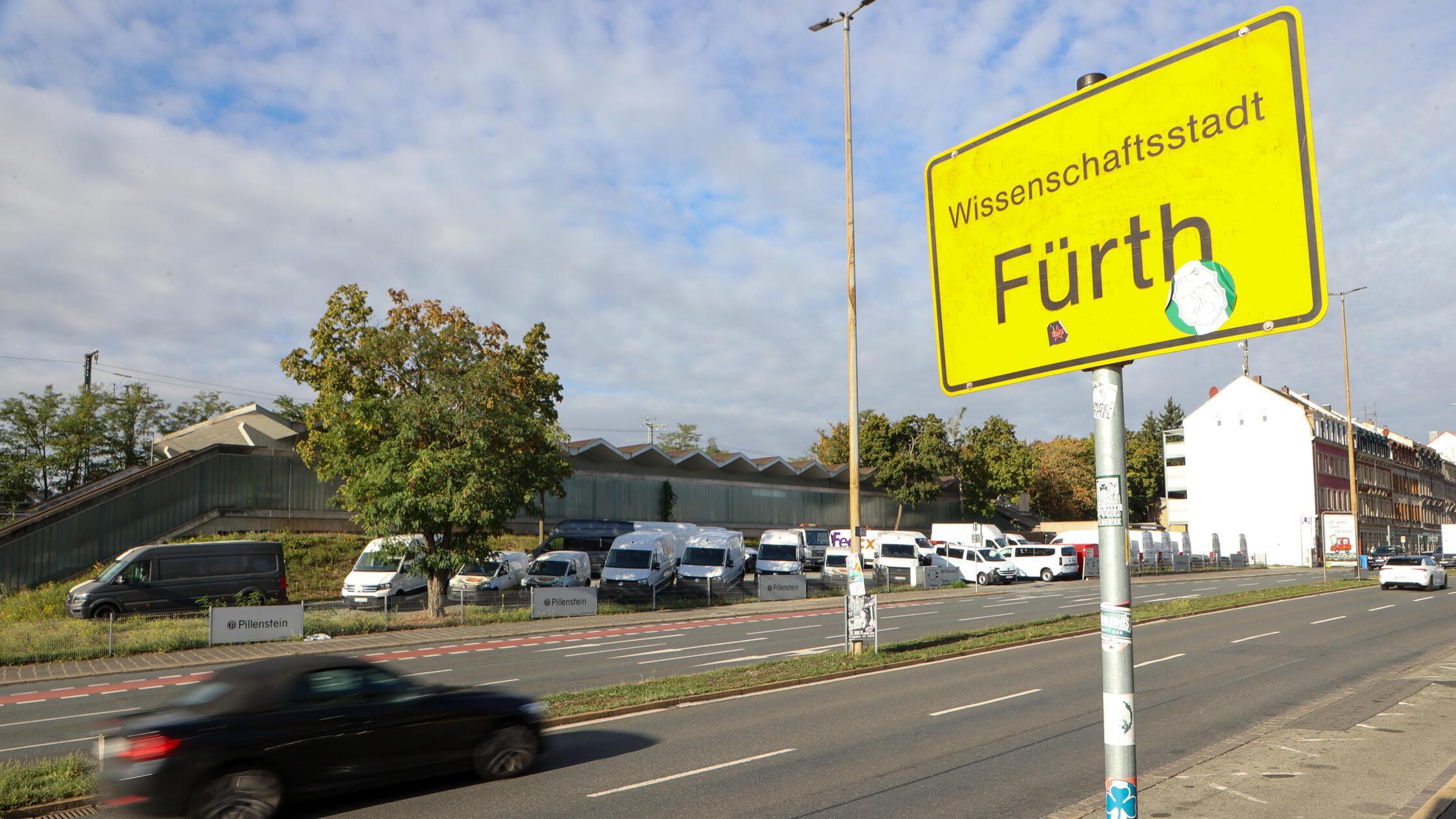Ortstafel Fürth