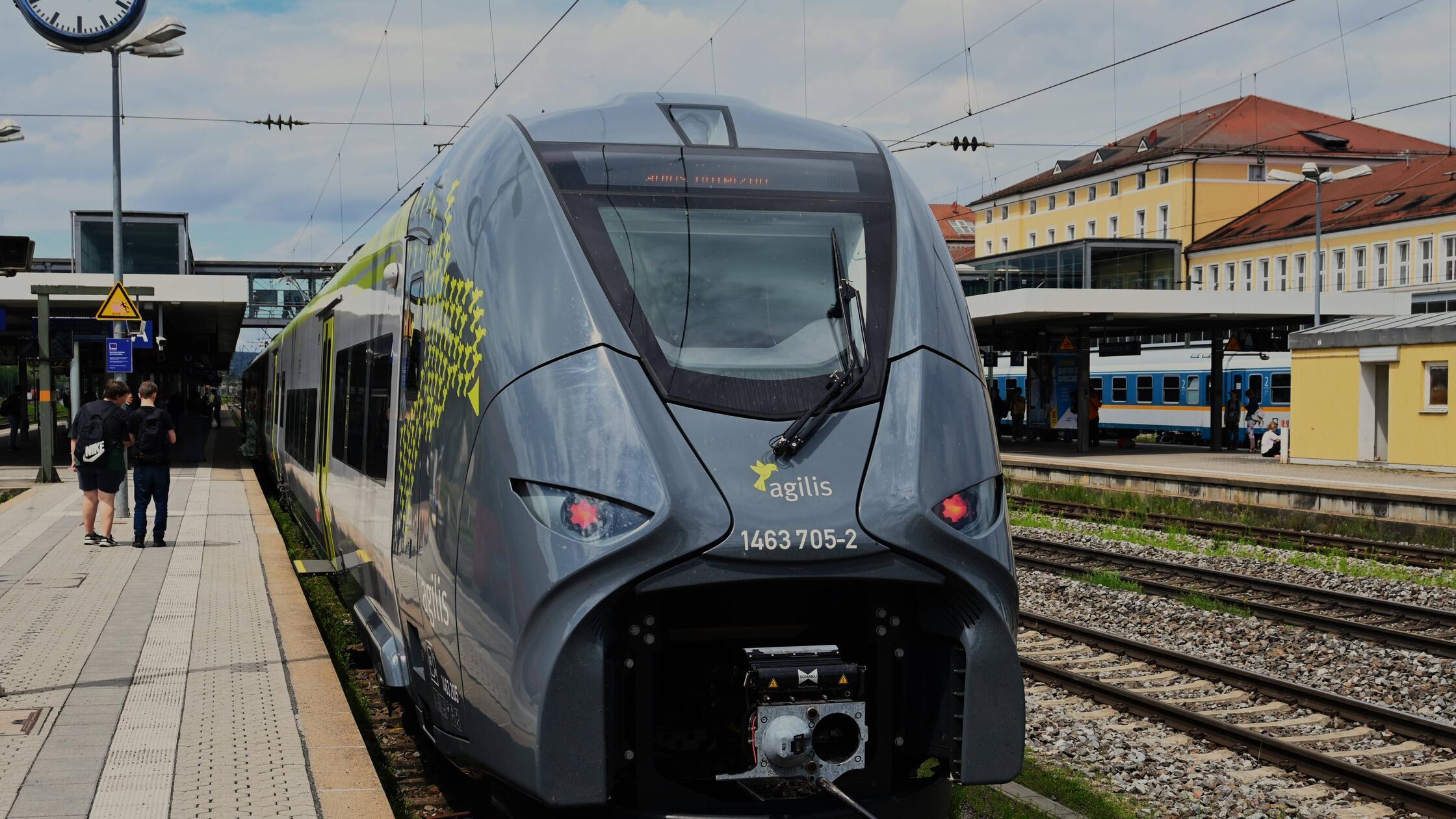 Agilis präsentiert neuen Zug, Typ Mireo von Siemen