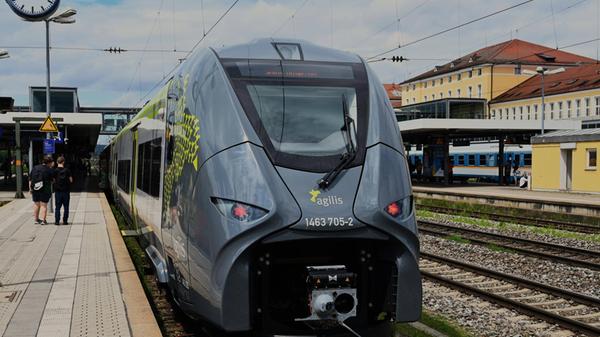Agilis präsentiert neuen Zug, Typ Mireo von Siemen